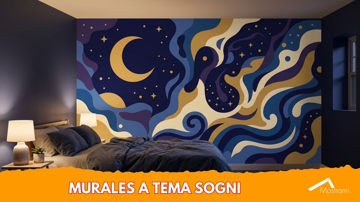 C'è chi appende una stampa. C'è chi commissiona un murale che racconta un mondo che esiste solo nella propria testa. Realizza il tuo: mostra-mi.it/chi-siamo/mura… #MuralesSuCommissione #Mostrami