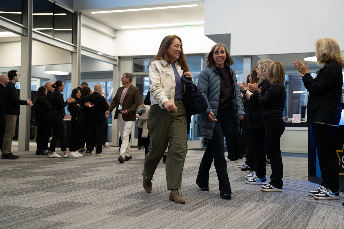 SaraBurdak's tweet photo. One of my favorite parts of my role is connecting directly with hearing professionals and sharing how our innovations come to life, with both patients and clinicians at the center of every decision. @StarkeyHearing https://t.co/s8WGzHo331