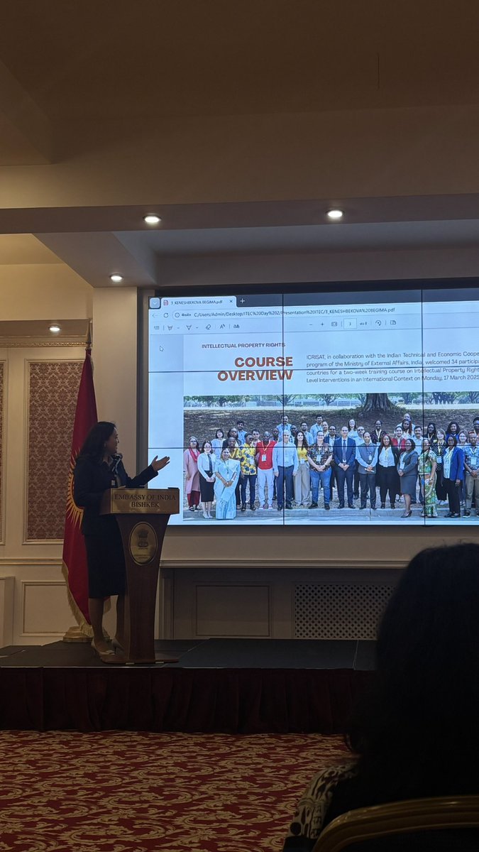 India in Kyrgyz Republic tweet media