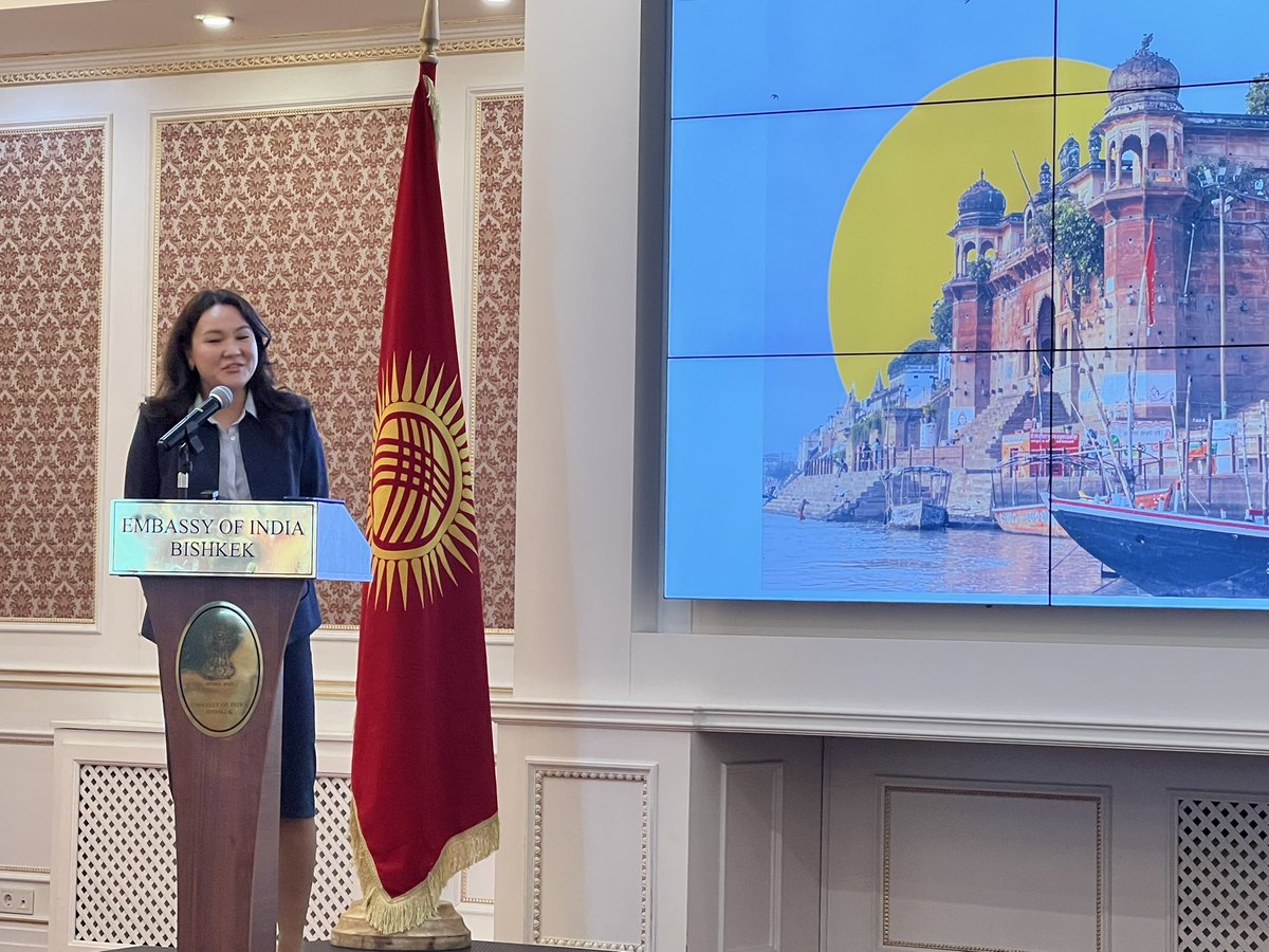 India in Kyrgyz Republic tweet media