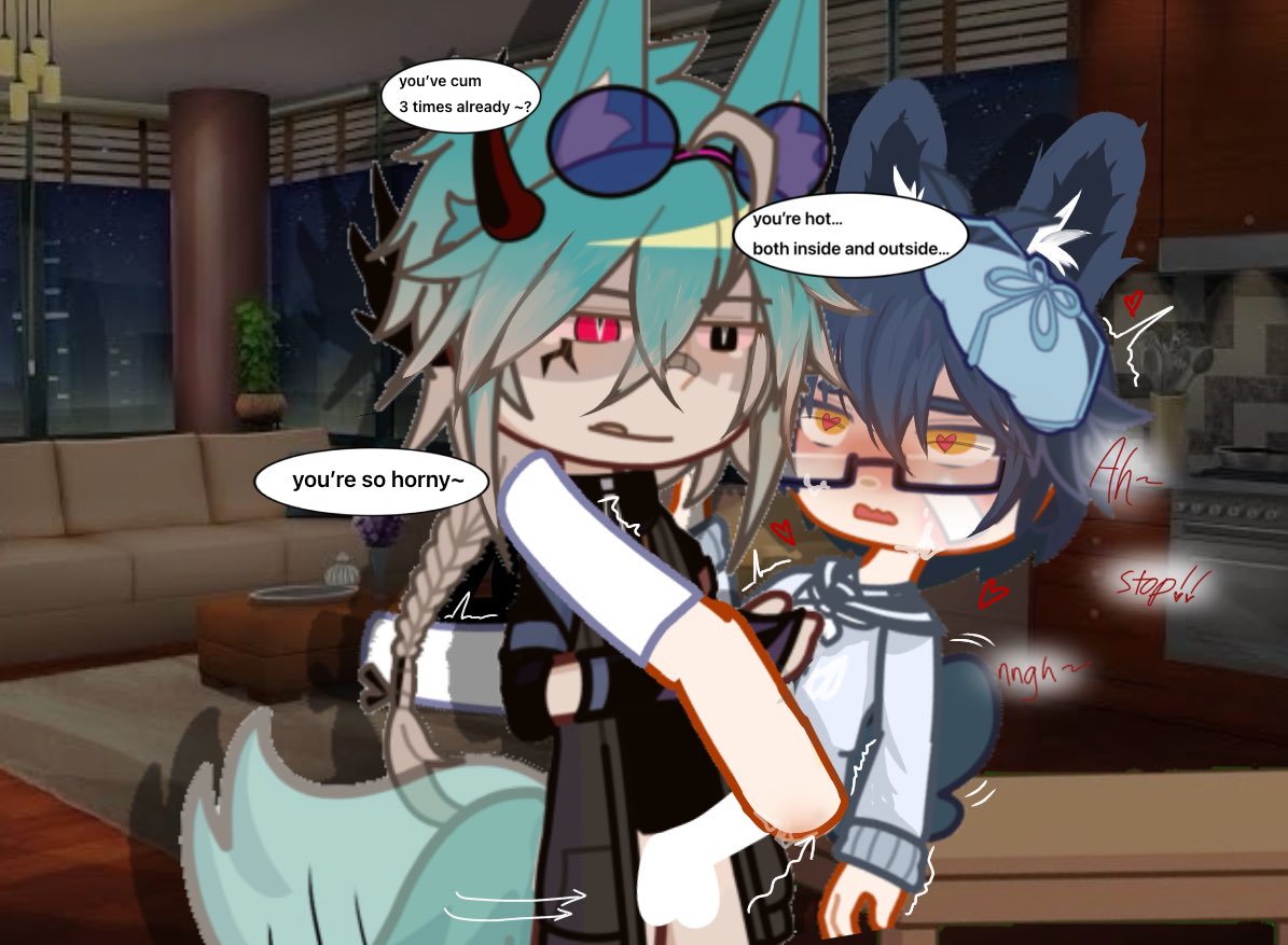 NecrosWneyz's tweet photo. #gachansfw #gachaheat #gachagay visit sick bunny https://t.co/c5HdyaI5e9