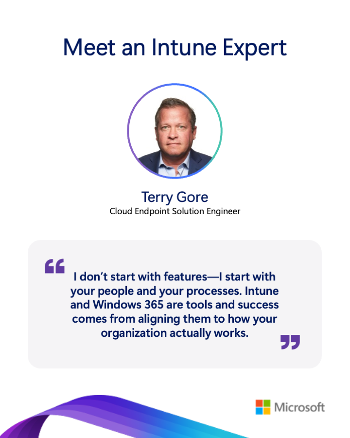 Microsoft Intune tweet media