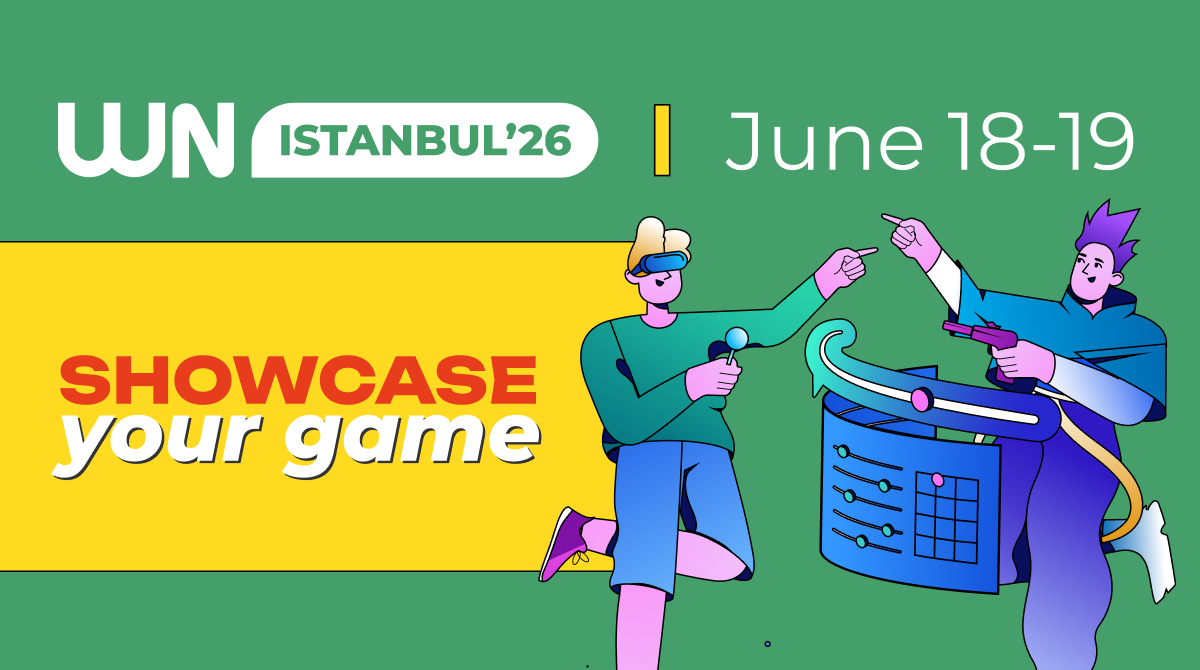 wnconf's tweet photo. Get Your Game Noticed at WN Istanbul’26!

Struggling to reach publishers, investors, or partners? Showcase your game, get direct feedback, open doors to funding, publishing &amp; partnerships.

Showcase or Indie Pitch — every conversation counts.

Apply now — https://t.co/aQAX5EksgB https://t.co/0V9Pd2omsD