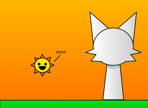 Rivz134's tweet image. Remade an old vector image of wenda watching the sunset.

#Sprunkiwenda #wendasprunki #sprunkimrsun #Sprunki