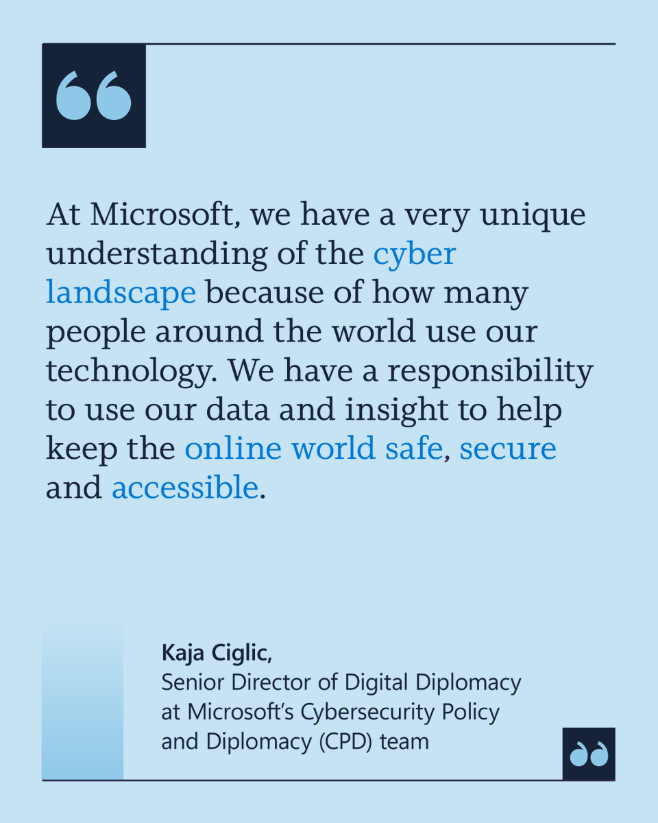 Microsoft On the Issues tweet media