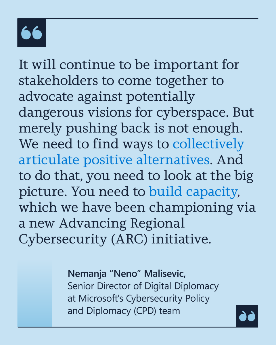 Microsoft On the Issues tweet media