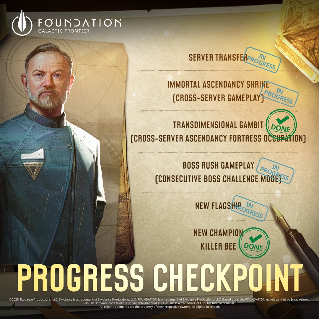 Foundation: Galactic Frontier tweet media