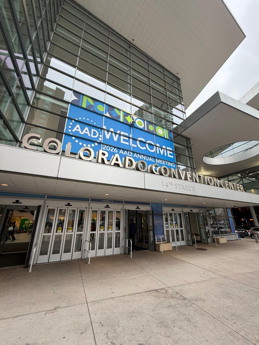 metaacademy_ofc's tweet photo. Hi #MedTwitter and #MetaMasters heading to Denver, Colorado for #AAD2026! โ๏ธ๐บ๐ธ
We wish you an amazing conference, stay tuned for highlights and insights!
#AAD26 #Dermatology https://t.co/H5LSVFB9mz