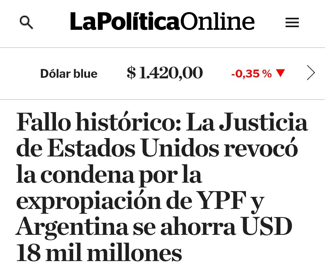 Entonces Axel Kicillof tenía razón cuando decía que ese juicio era una chantada.