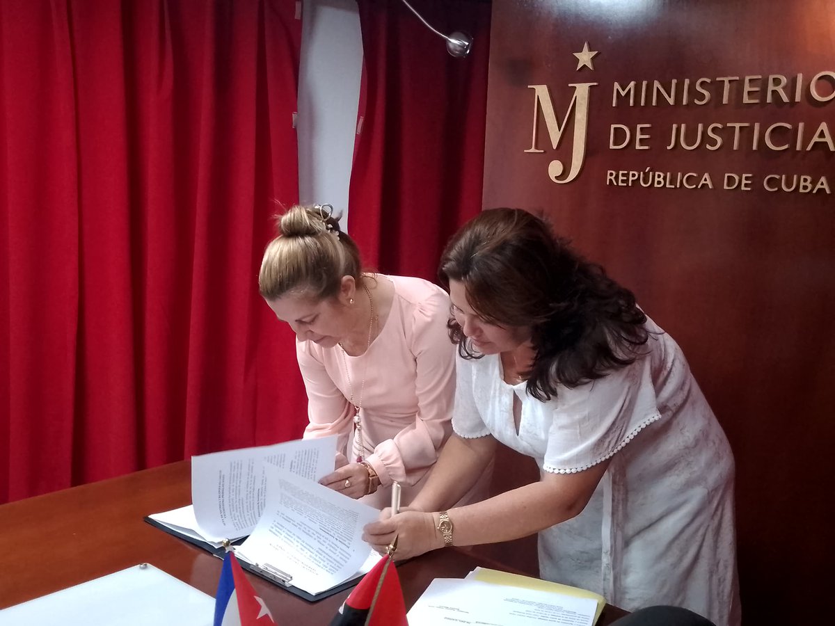 Ministerio de Justicia de la República de Cuba tweet media