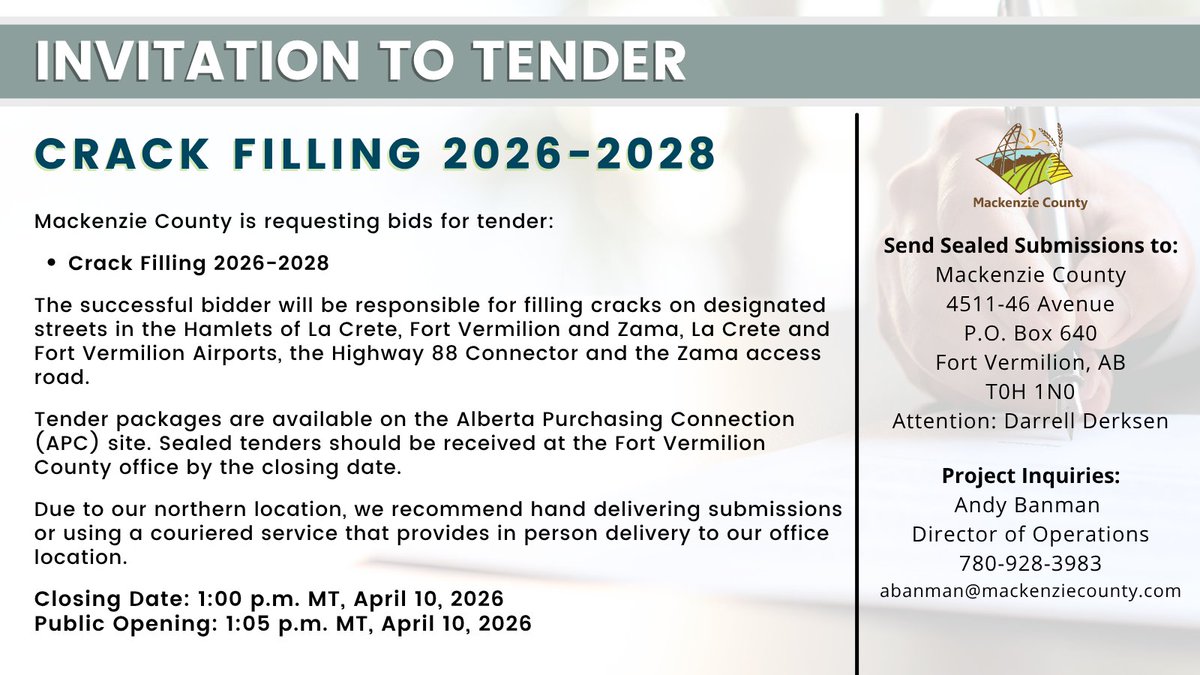 Mackenzie County tweet media