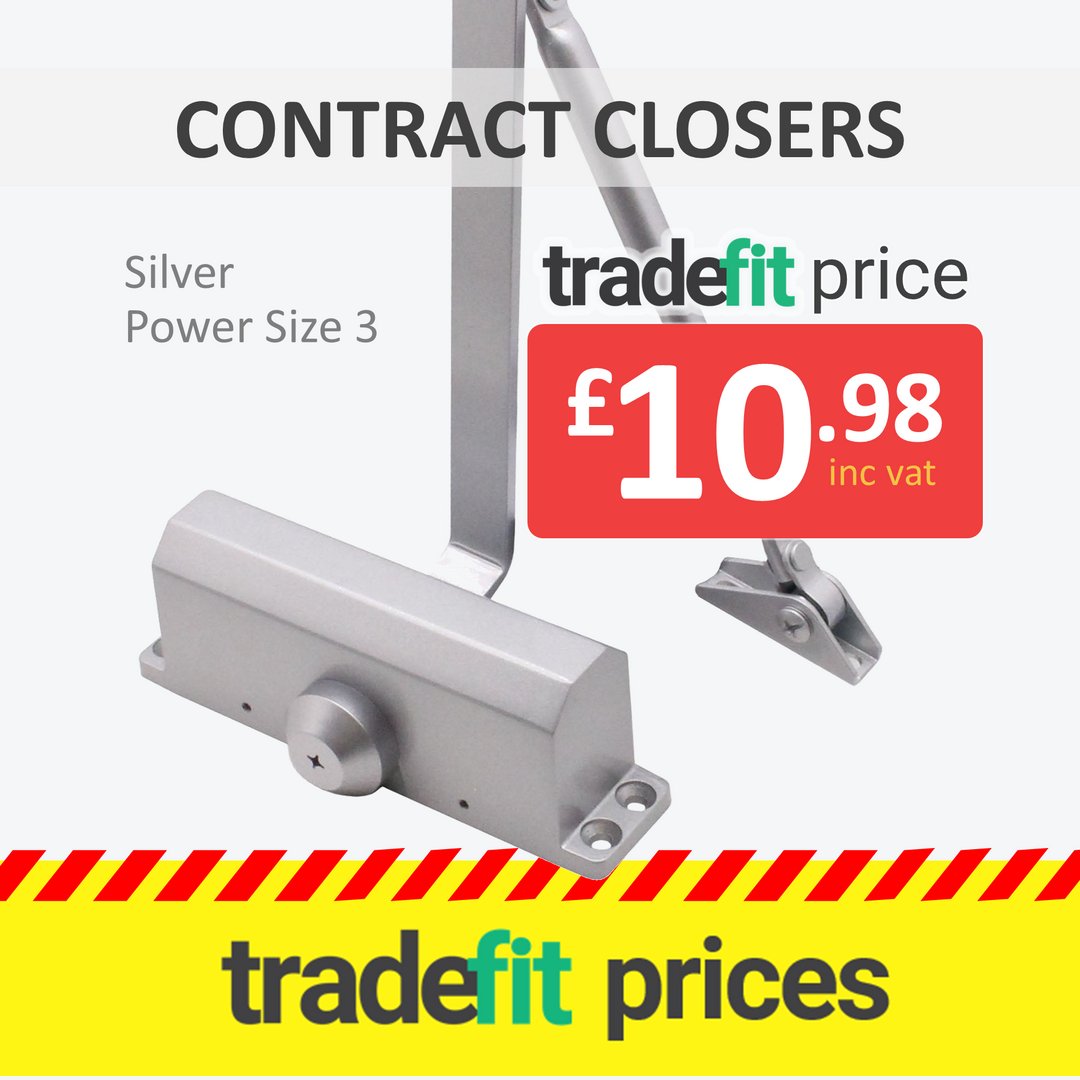 TradefitU's tweet photo. tradefit prices 💵 on Fire Door Closers (Power Size 3) +Free Delivery on Orders Over £30 🚚 https://t.co/xGlMzQWSCK
#ironmongery #hardware #tradefit #doorhandles #trade https://t.co/rRaVuypPV6