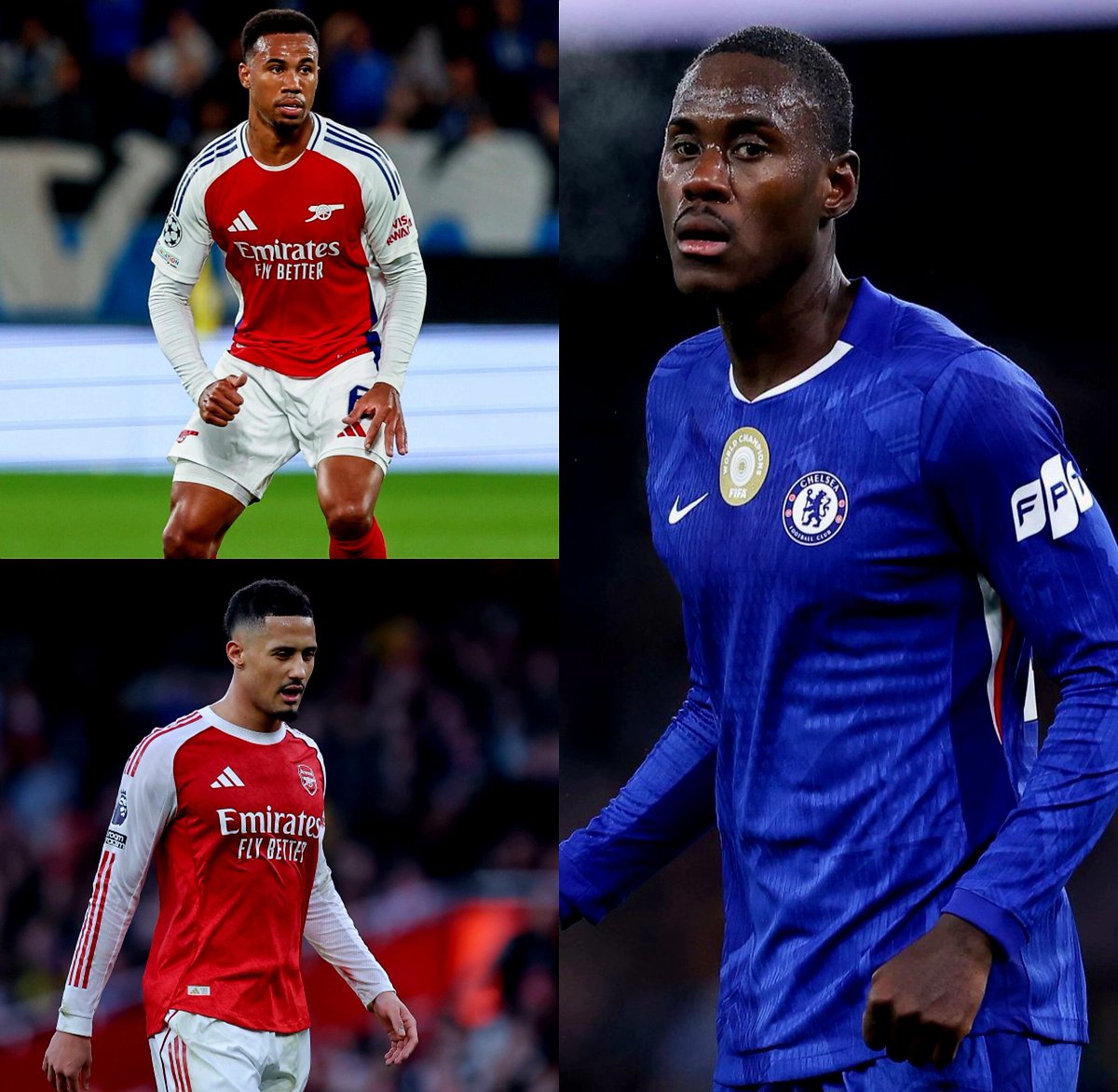 Trevor Chalobah have had a better career than William Saliba and Gabriel Magalhães combined.

Look at stats;

Chalobah has won;
×1 FA Cup
×1 UEFA Super Cup
×1 FIFA Intercontinental Cup
×1 Club World Cup
×1 UECL

Saliba &amp; Gabriel won 2 Community Shield plates with Arsenal.