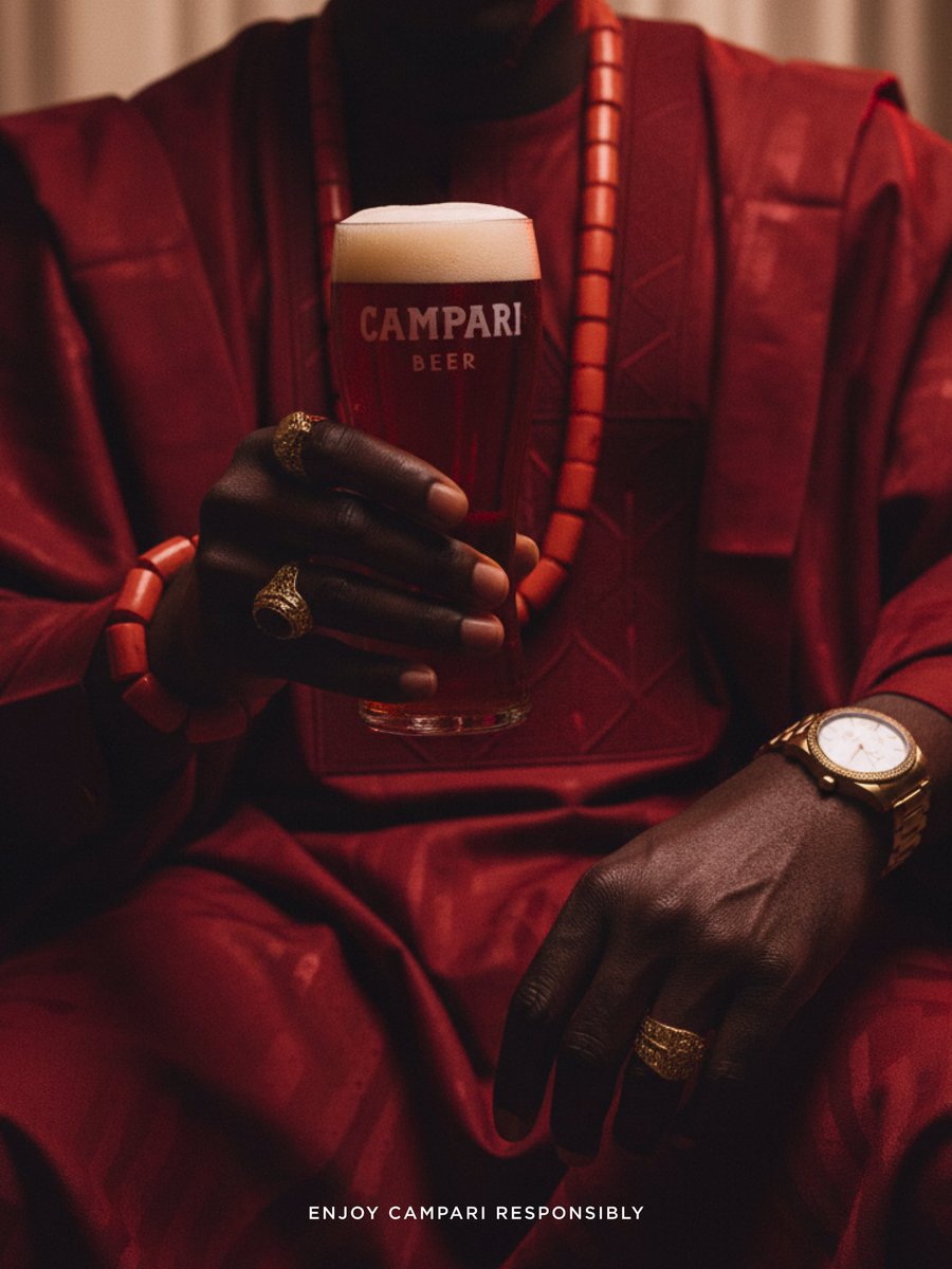 Whatever your ritual, stand out iconic.

#CampariBeer
#MakeItIconic