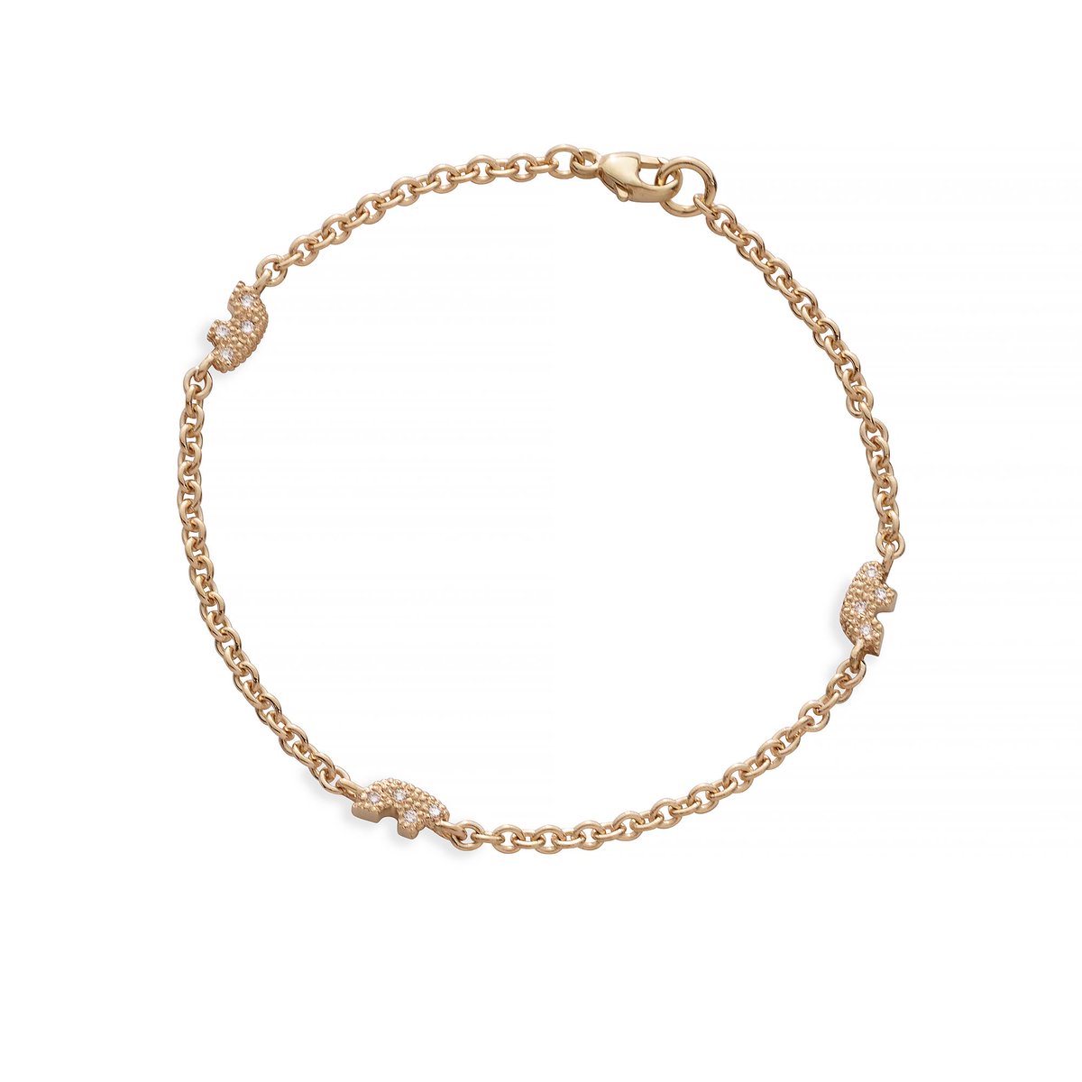 Our 14k yellow gold pave Bears by the Yard bracelet adds the perfect tough of sparkle.
Shop Now: bit.ly/4rRLOsJ