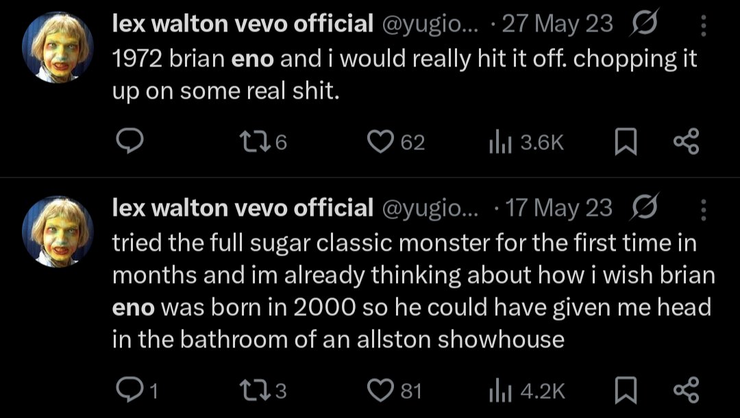 lex walton vevo official tweet media