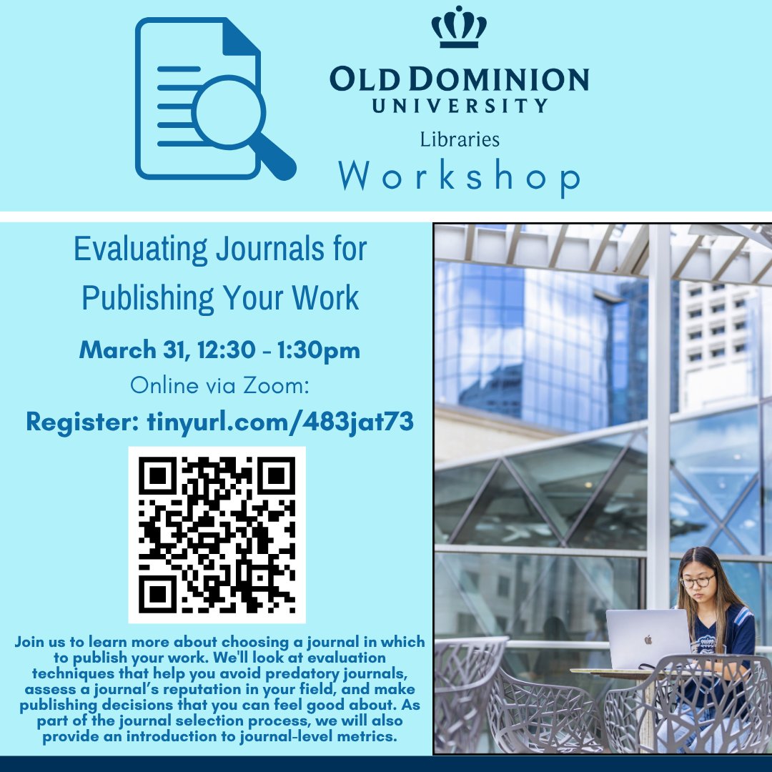 ODU Libraries tweet media