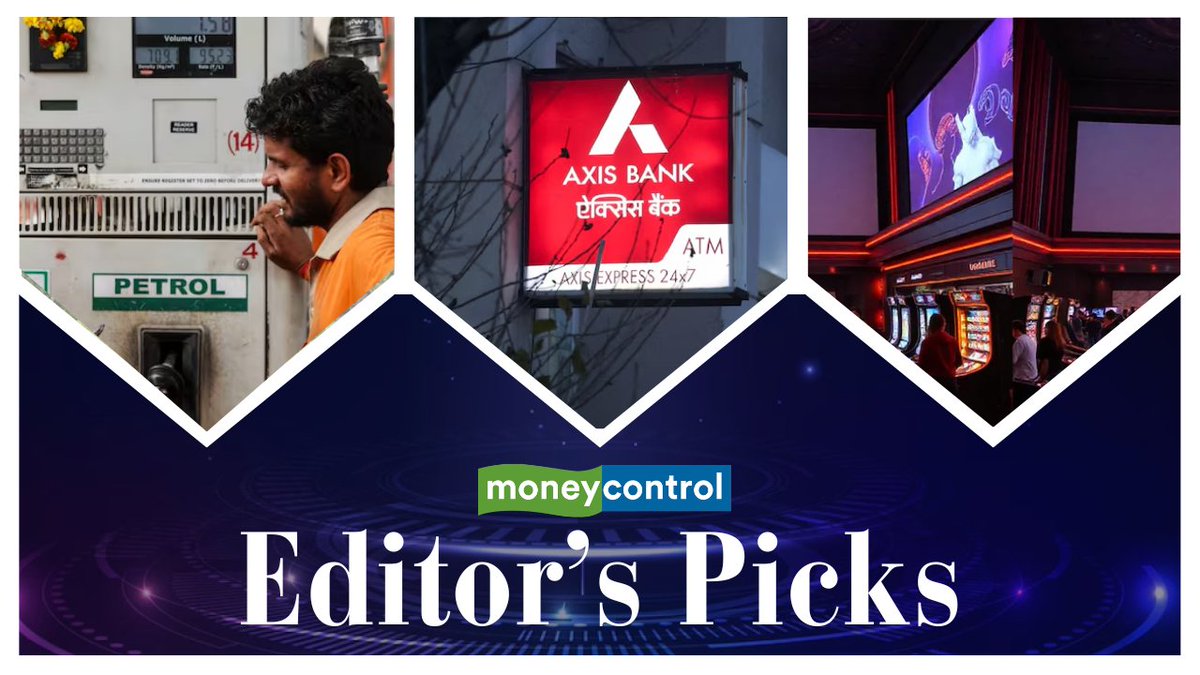 moneycontrolcom's tweet image. 📊 Govt cuts fuel tax, Axis Bank CEO on listing plans, and Dhurandhar 2 lifts PVR—big shifts are unfolding!

@nalinmehta breaks down what these developments mean in this latest edition of Editor’s Picks 📰

🧵Follow this thread for the full scoop! 👇

#Fuel #Tax #AxisBank
