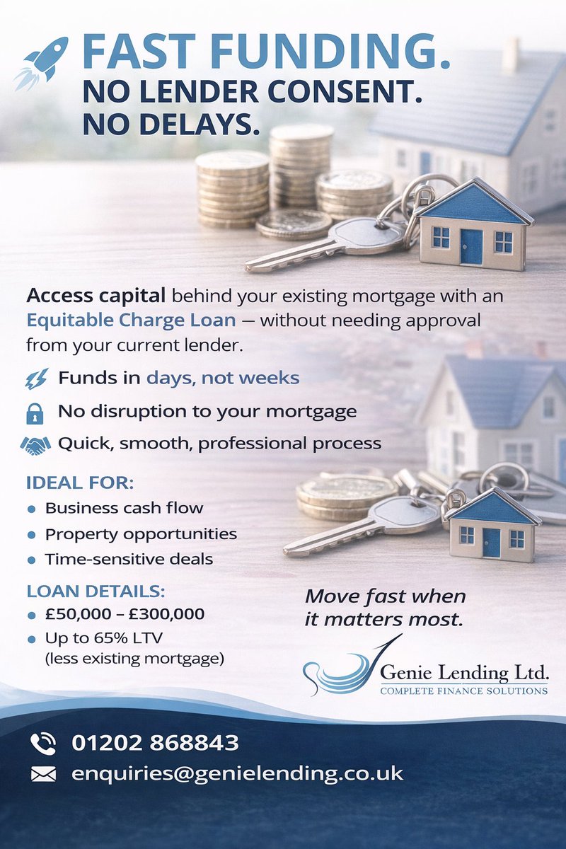 genielending's tweet image. #finance #SecuredLoan #fastmoney