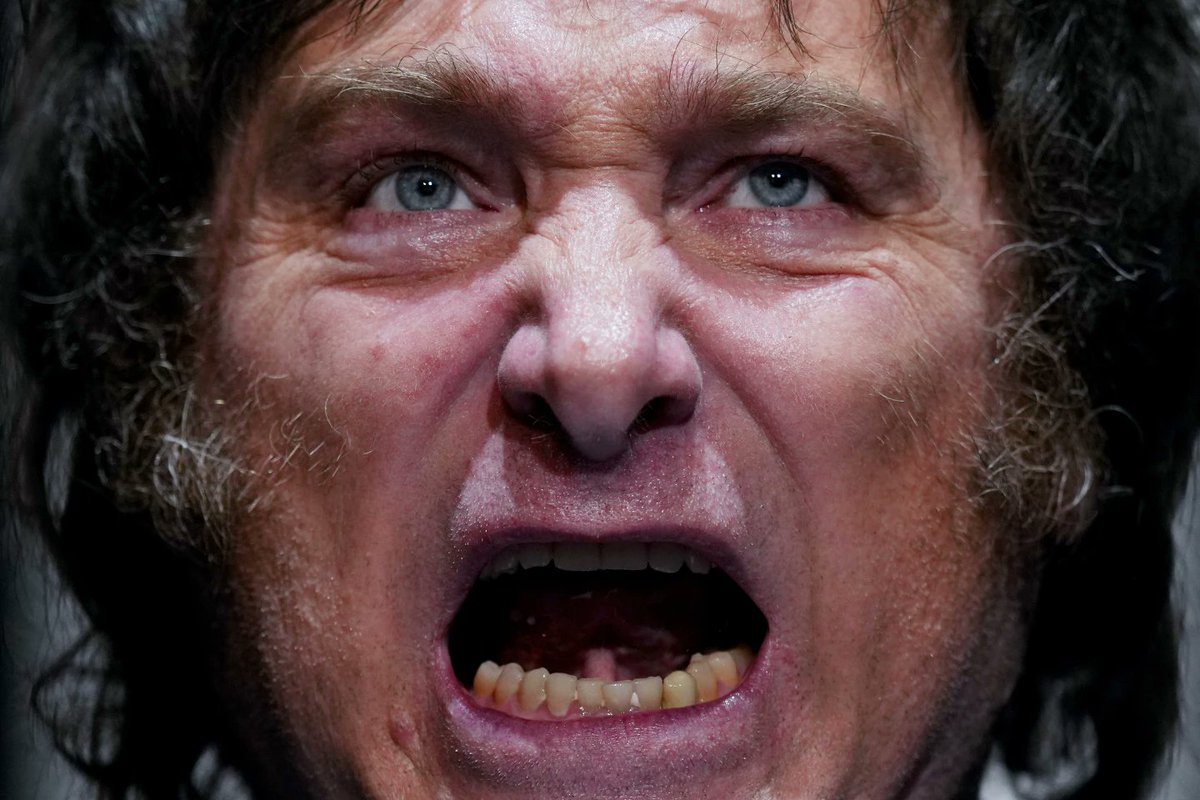 🟥MILEI: "Como soy Milei, lo voy a decir al estilo Milei: tuvimos que venir a arreglar las cagadas, que hizo el inútil, imbécil, incompetente de Kicillof, durante el segundo gobierno de la corrupta y presidiaria Cristina Fernández de Kirchner"