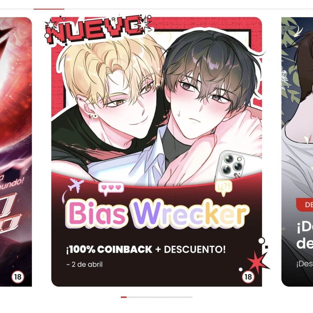 ashxlyle_'s tweet image. El primer cap ya lo había comprado sin descuento pero aprovechen, aprovechen que hay coinback y descuento, vale la pena, es realmente divertida y hasta ahorita es tan agradable de leer📣📣🌟🌟

#BiasWrecker #LezhinEs 
@Lezhin_ES