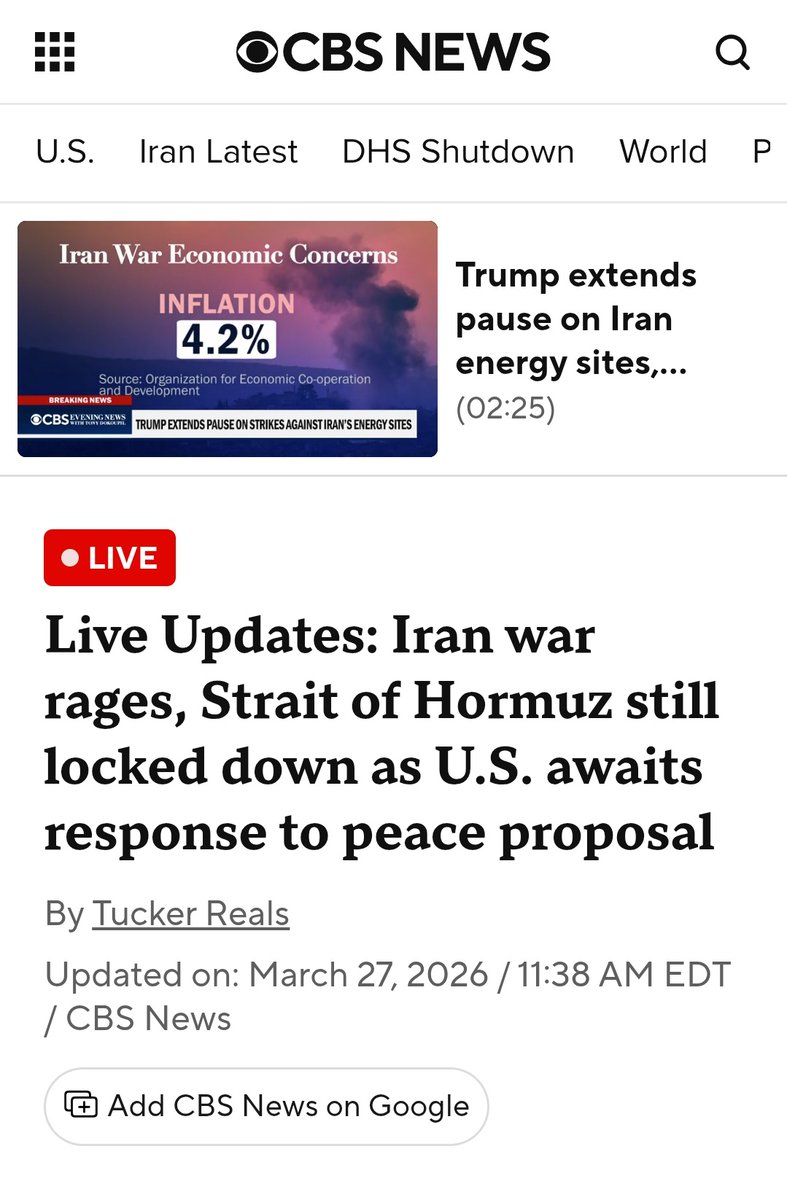 XQ__16's tweet photo. April 6 is the deadline

If Iran accepts the peace deal → oil drops, markets recover fast

If talks fail → the US strikes Iran's energy infrastructure. Oil could spike past $130. Global inflation gets worse

One date. Two very different worlds https://t.co/S5dLmqjPXj