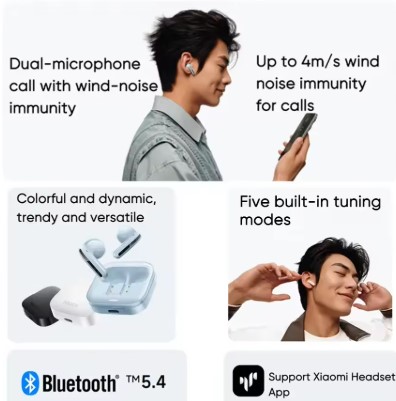 shopping_soma's tweet image. Redmi Buds 6 Active! 🎧✨

Total Audio Control – Ultra-low latency Bluetooth 5.4 with 30H long-life battery and 5 professional tuning modes via the Xiaomi App.

🛒 Shop: tinyurl.com/mvxkbujc

#RedmiBuds6Active #XiaomiAudio
 #WirelessEarbuds #TechDeals