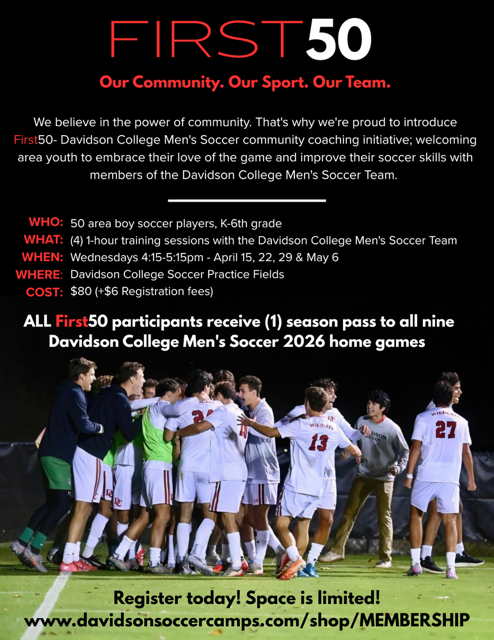 Davidson Men's Soccer tweet media