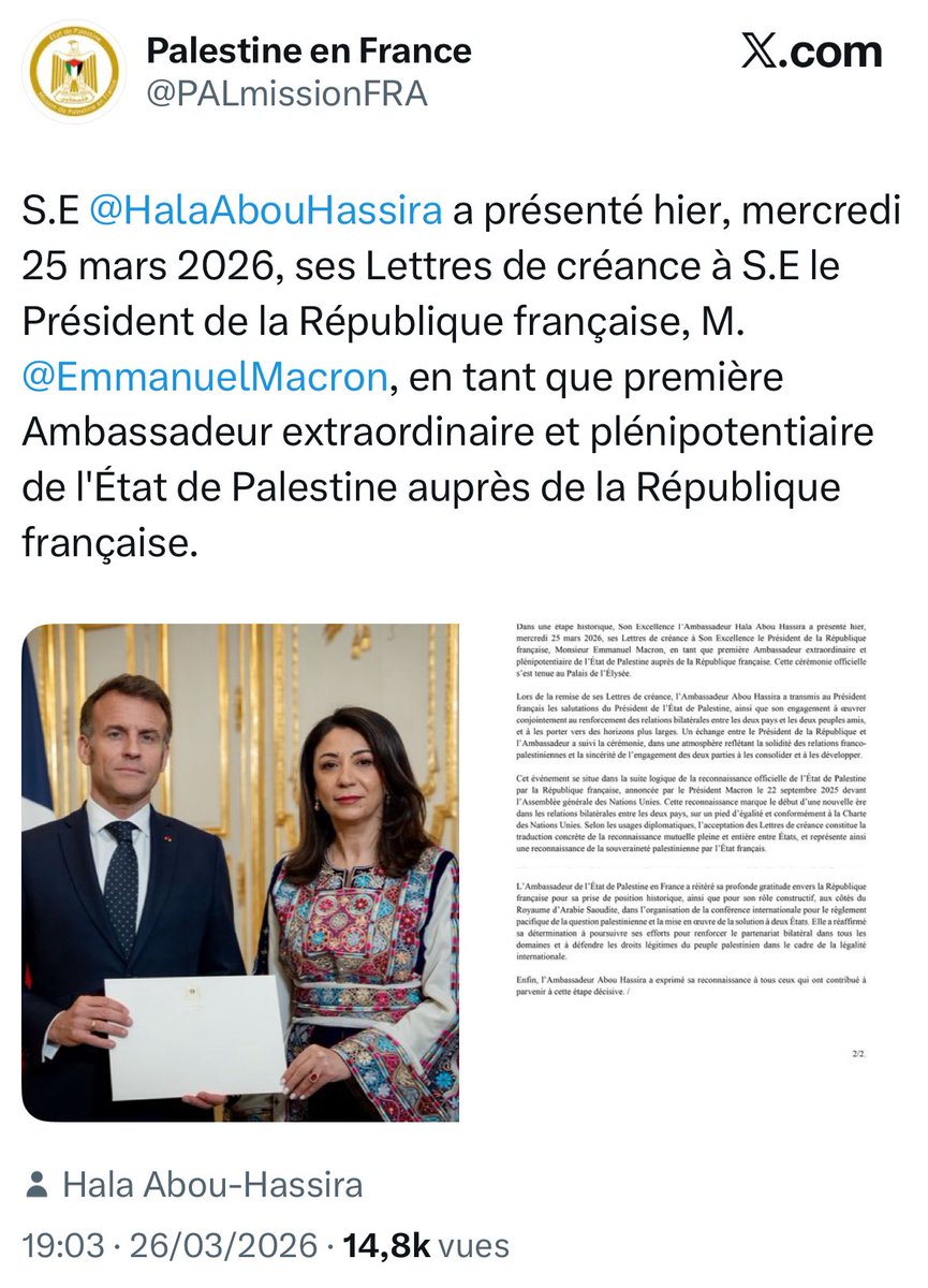 Faraj Alexandre Rifai פרג’ אלכסנדר ריפאעי 🇫🇷 tweet media