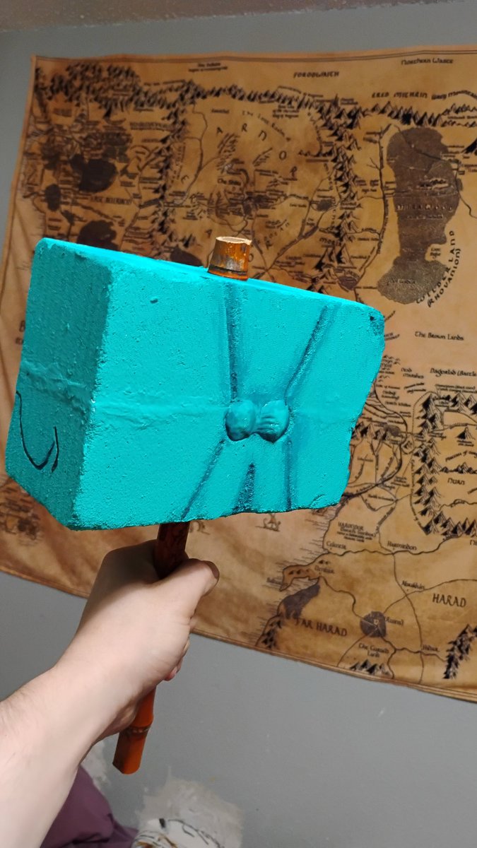 It's ready for Comic Con. The Clammerr Hammerr Hope you love it <a href="/Clammerrr/">Clammerr</a> it's yours after the event. Go check out his skin designed by <a href="/Soszynic/">Sosz</a> on the steam workshop.