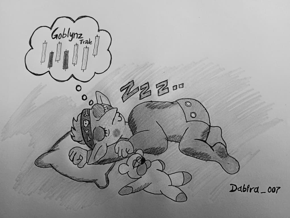 Bbdwale's tweet photo. This little goblyn I drew? Yeah, it's messy, I know.

I’ve been in spaces where you have to polish yourself down to be accepted. @GoblynzNFT  doesn’t feel like that. This feels like a cave where weird wins https://t.co/mnUGJCXQX1