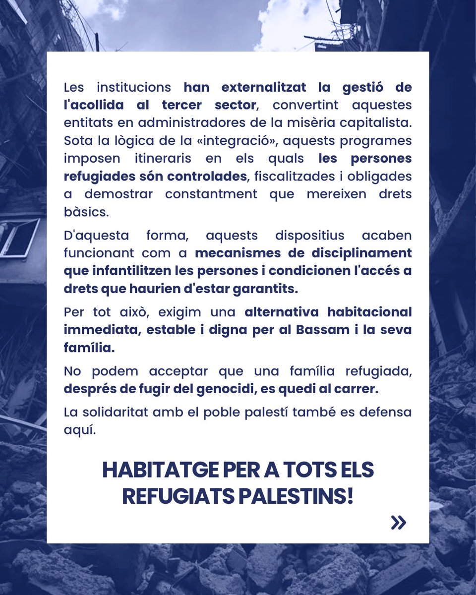 Sindicat d’Habitatge de Badalona tweet media