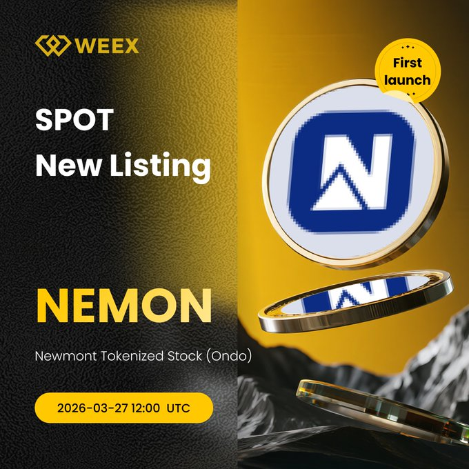 WEEX_Italian's tweet photo. Avviso di nuova quotazione su #WEEX🔔
Siamo lieti di annunciare la quotazione spot di $NEMON su WEEX!
🔹Fai trading su WEEX: https://t.co/fQsAsBraF7
🔹Maggiori dettagli: https://t.co/zyzyRbveb5
#SpotListing #NEMON https://t.co/5dLnTK3euA