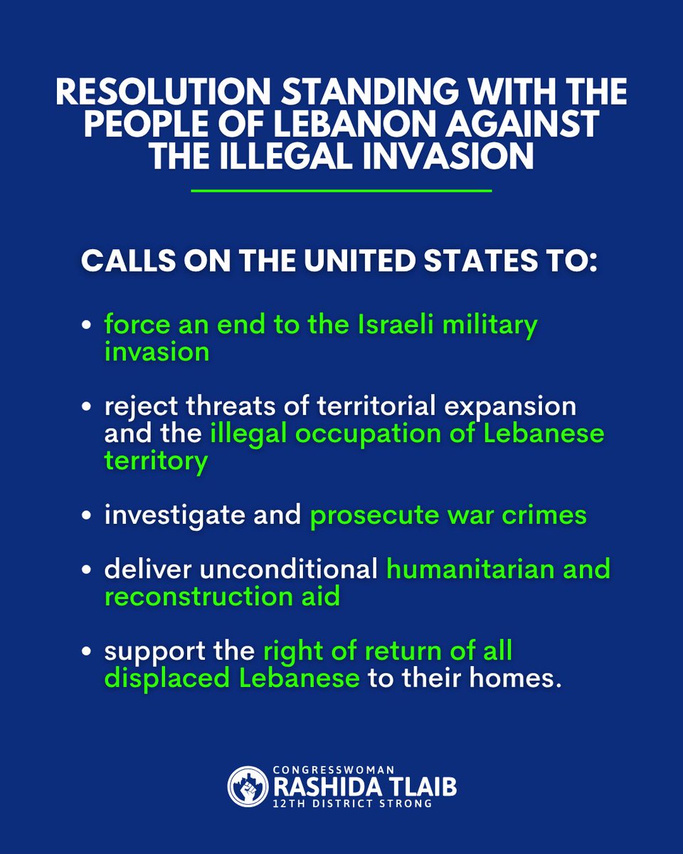 Congresswoman Rashida Tlaib tweet media