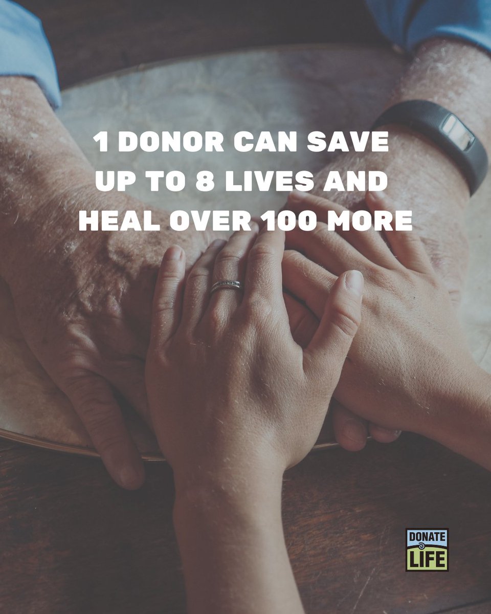 Lifebanc's tweet photo. Understanding organ, eye, and tissue donation starts with simple conversations. This weekend is the perfect time to share about your decision to #DonateLife 💚 https://t.co/pbDeiBd7Vo