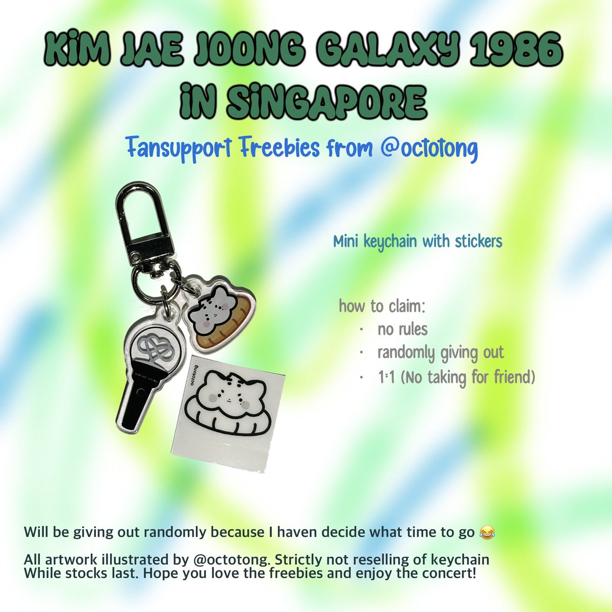 octotong's tweet photo. Prepared a little something for #SGbabies 

see you tomorrow 😘

#김재중 #KIMJAEJOONG #JAEJOONG #ジェジュン #金在中 #GALAXY_1986 #JPartySG #KimJaeJoongSingapore https://t.co/VcQOiHwem1
