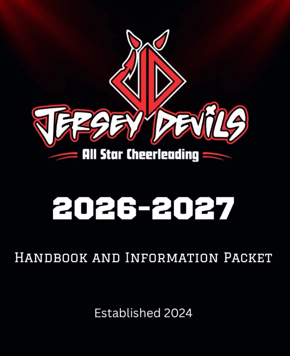 DevilsCheerNJ's tweet photo. 😈🤘🏼 Ready to level up?
Tryouts are HERE for Jersey Devils 2026–2027!
Join our Devil Level Program and be part of something powerful, competitive, and unstoppable.
Spots won’t last — register TODAY on iClassPro! 
Here’s the link: 

https://t.co/VwGXHFd8nk

#JerseyDevils https://t.co/C7i0VhpJYE