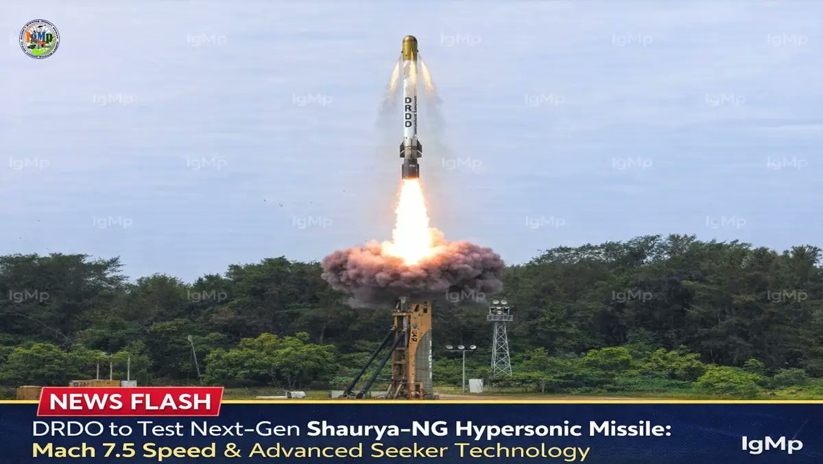 Indiasgrowing's tweet photo. #Big_Update DRDO to Test Next-Gen Shaurya-NG Hypersonic Missile: Mach 7.5 Speed & Advanced Seeker Technology !! #DRDO #ShauryaNG #HypersonicMissile #IndianMissile #Hypersonic #IranWar #MiddleEast #UnitedStates #Russia #China #Pakistan #Armenia #Greece
https://t.co/c6dkhlxKV5 https://t.co/5f74gqwrGP