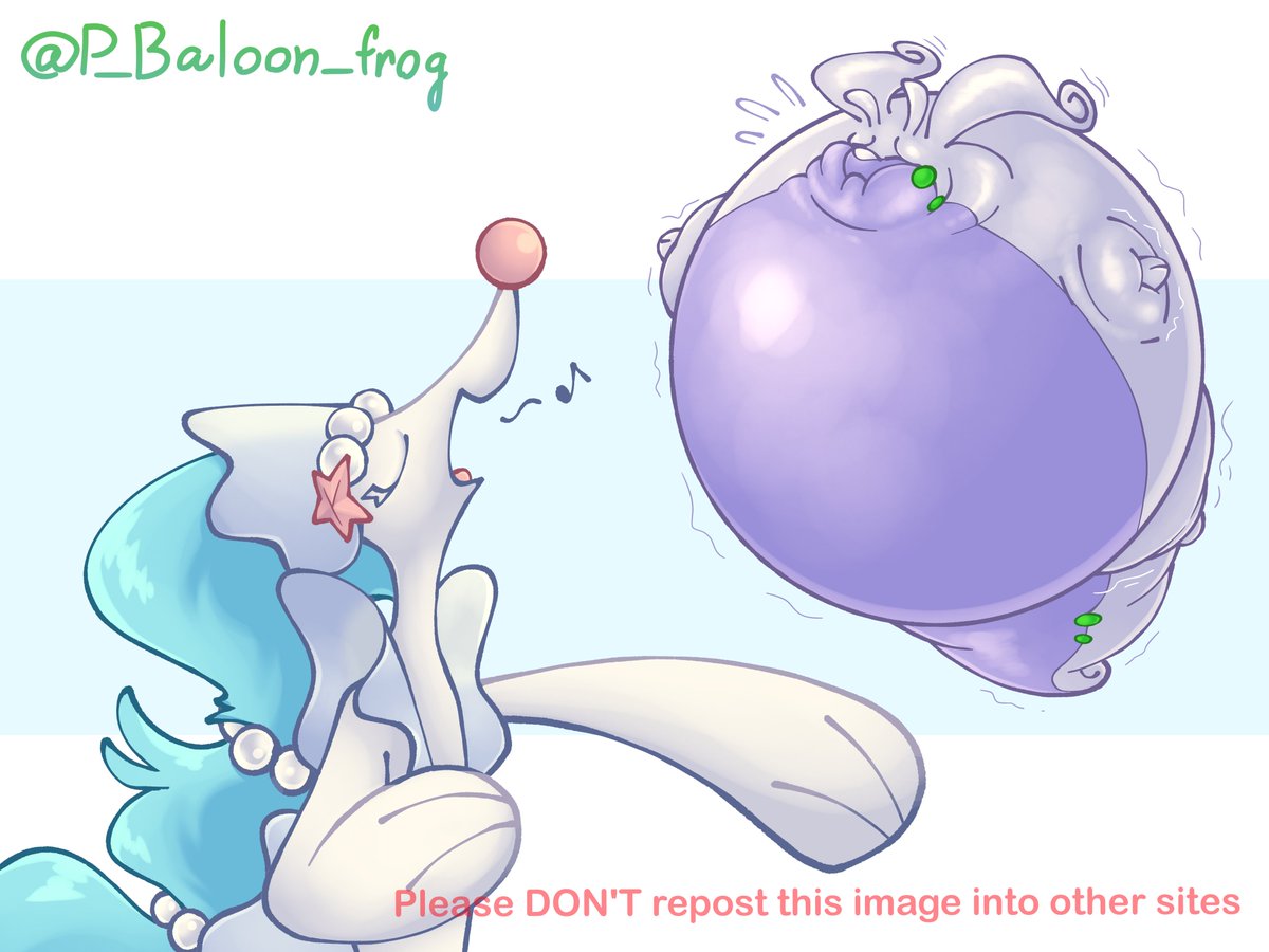 P balloon frog tweet media