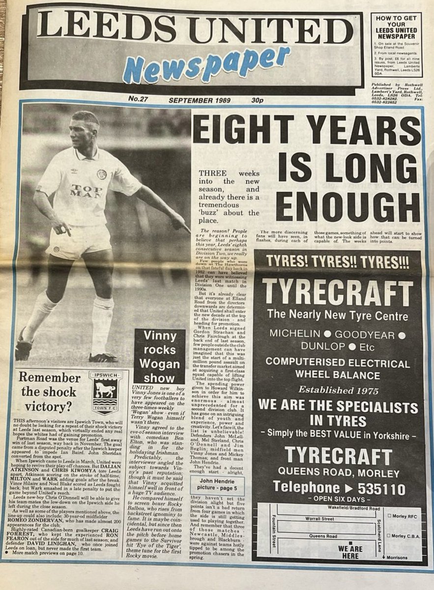 Leeds United Nostalgia tweet media