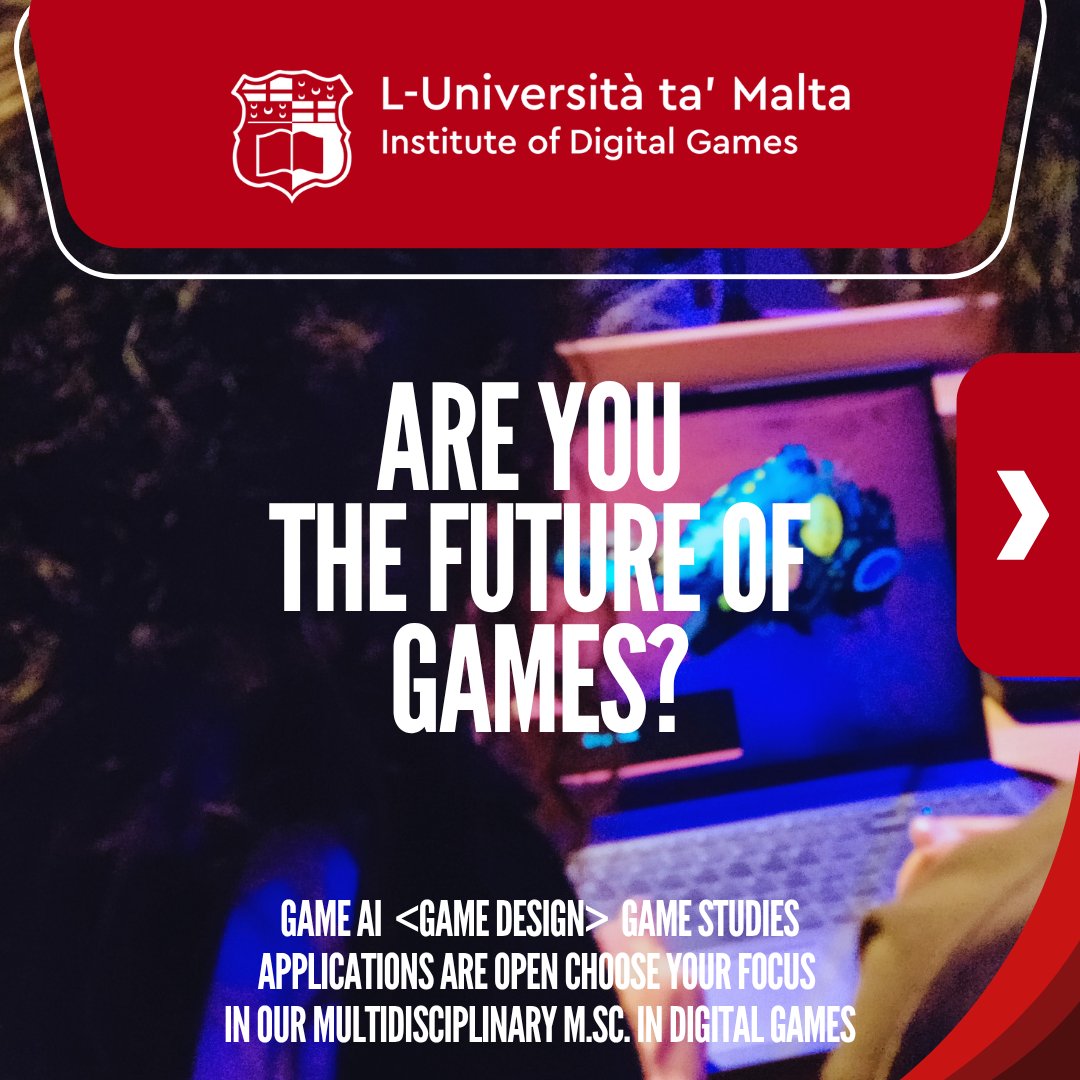 Institute of Digital Games - University of Malta tweet media