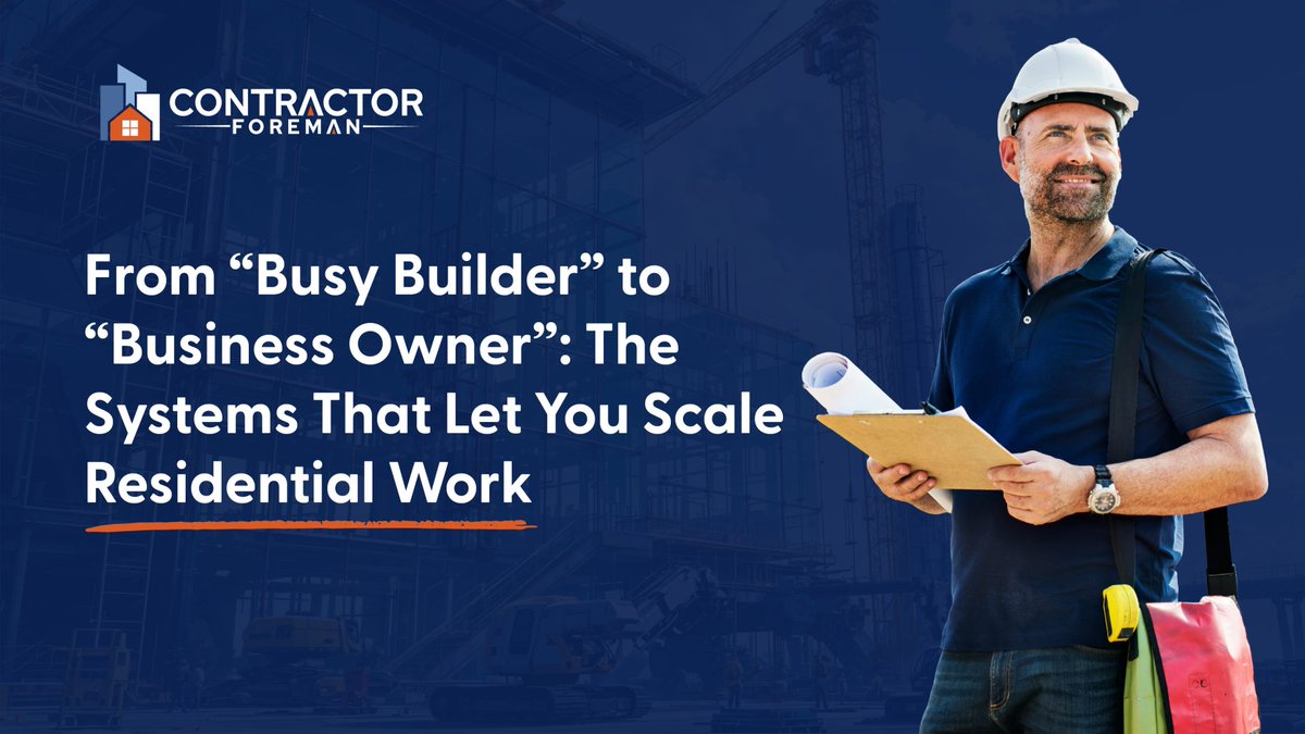 Contractor Foreman tweet media