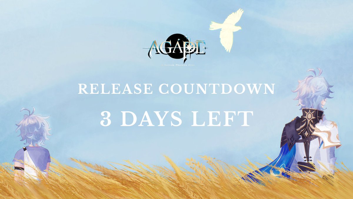 🐑 RELEASE COUNTDOWN 🐑

"And with her went Eros, and comely Desire followed her at her birth at the first and as she went into the assembly of the gods."

Agápē and Venus will be released in three days! Mark your calendars for March 30.

#Phainon #白厄 #厄右