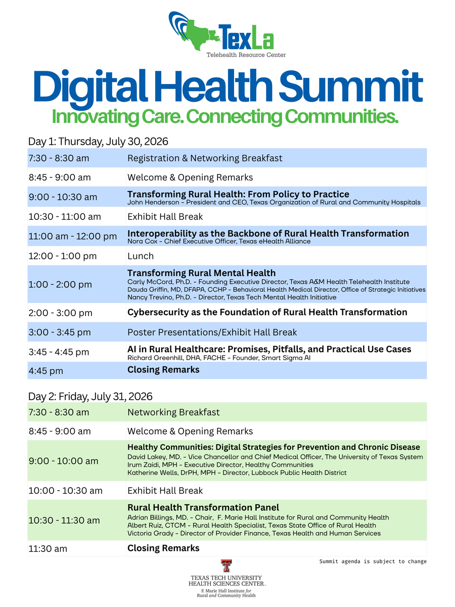 TexLa Telehealth Resource Center tweet media