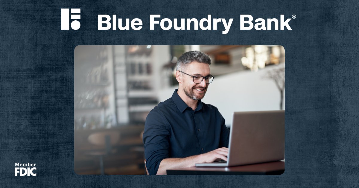 Blue Foundry Bank tweet media