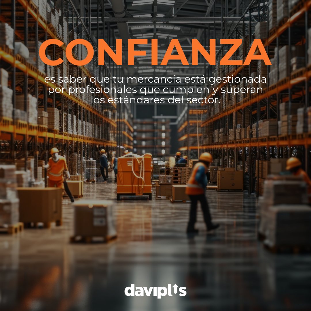 DAVIPLUS1's tweet photo. Confianza es saber que tu mercancía está gestionada por profesionales que cumplen y superan los estándares del sector.
#ConfianzaDaviplus #ProfesionalesEnSeguridad https://t.co/BgASbc7ndG