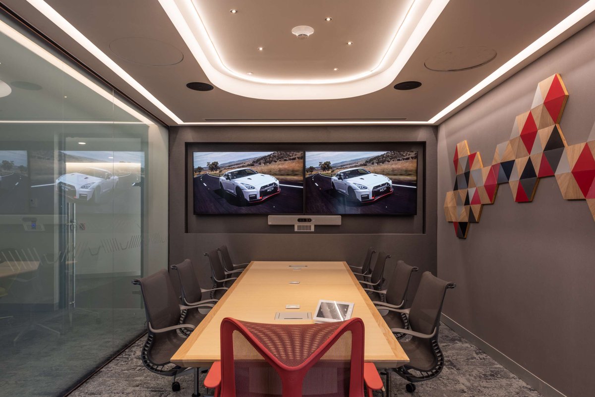 workplus_MX's tweet photo. Las oficinas del Corporativo NISSAN México fueron diseñadas considerando factores clave como la selección de materiales, la iluminación, la eficiencia energética, la calidad del aire y la aislación acústica. https://t.co/ZPA2Bopf9c