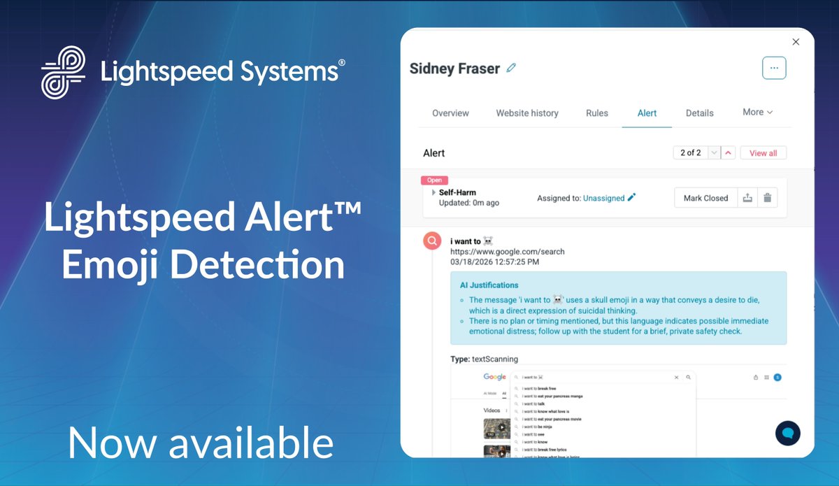 Lightspeed Systems tweet media