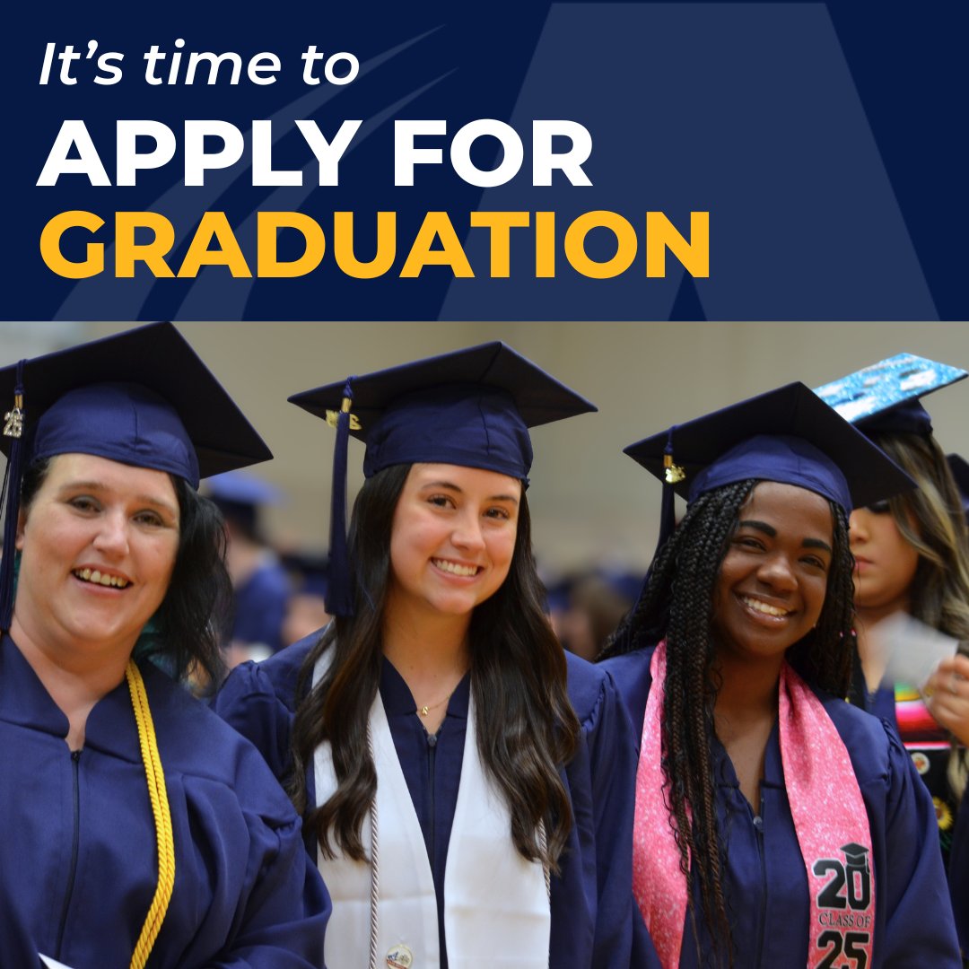 AlamanceCC's tweet image. 🎓 It's time! Applications for graduation are NOW OPEN! Don't let this milestone slip by — submit your graduation application before the deadline.

⏰ Deadline to Apply: April 10th
#Graduation #ApplyNow #ClassOf2026 #GradSeason