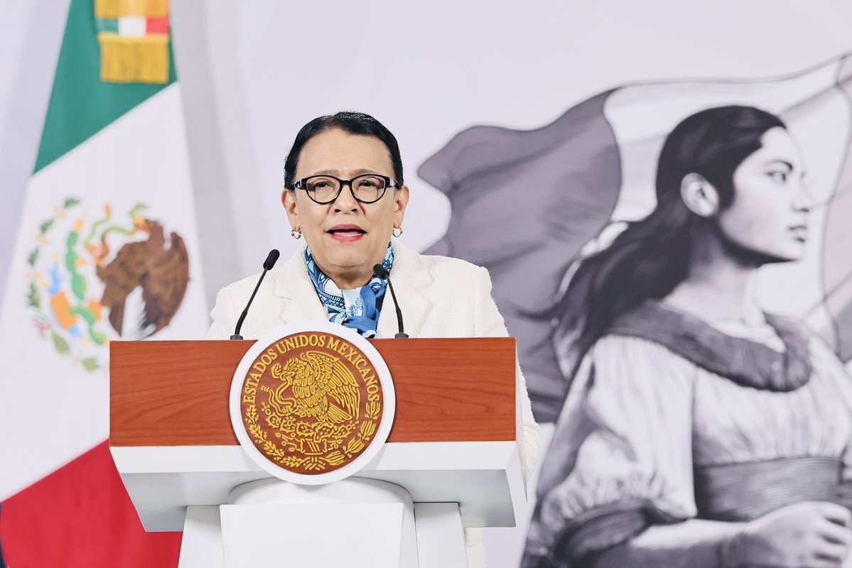 Rosa Icela Rodríguez Velázquez tweet media